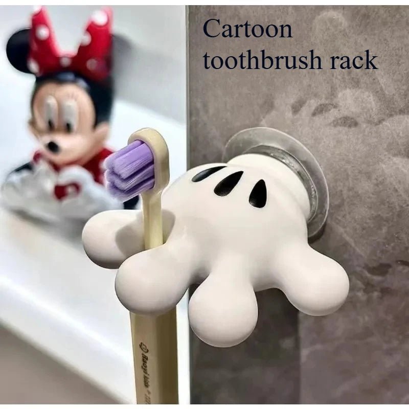 Mickey Toothbrush Holder and Multifunctional Traceless Suction Hooks - AURA