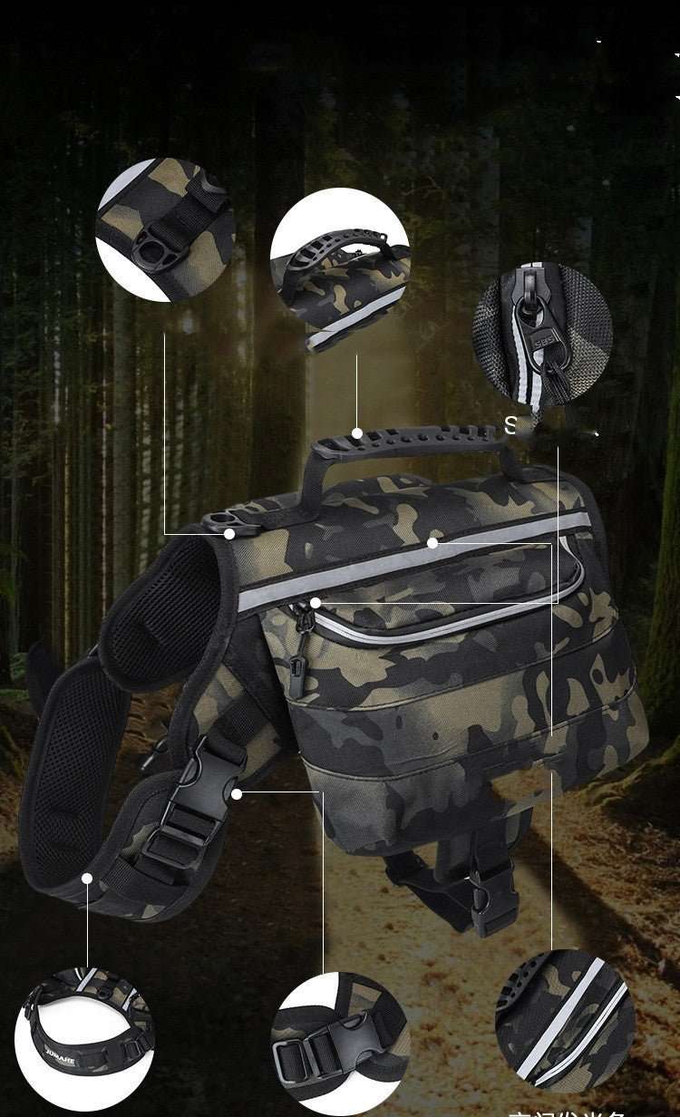 Outdoor Large Dog Backpack For Pets - AURA