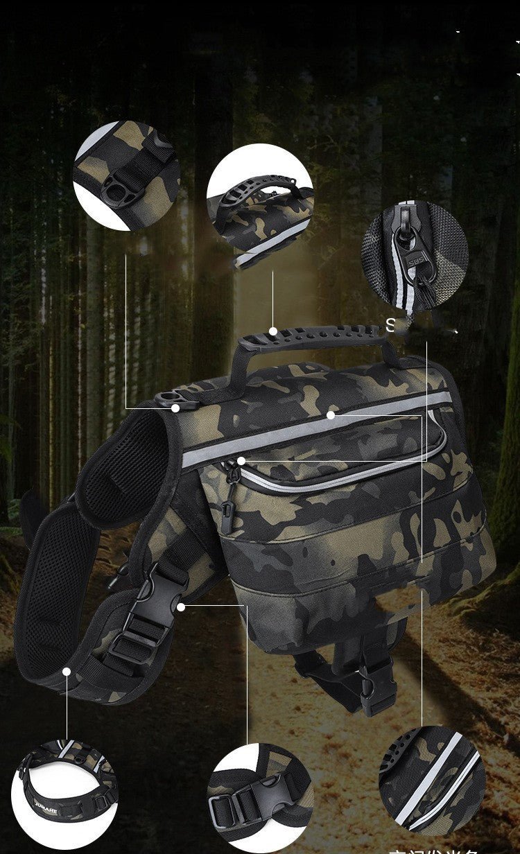 Outdoor Large Dog Backpack For Pets - AURA