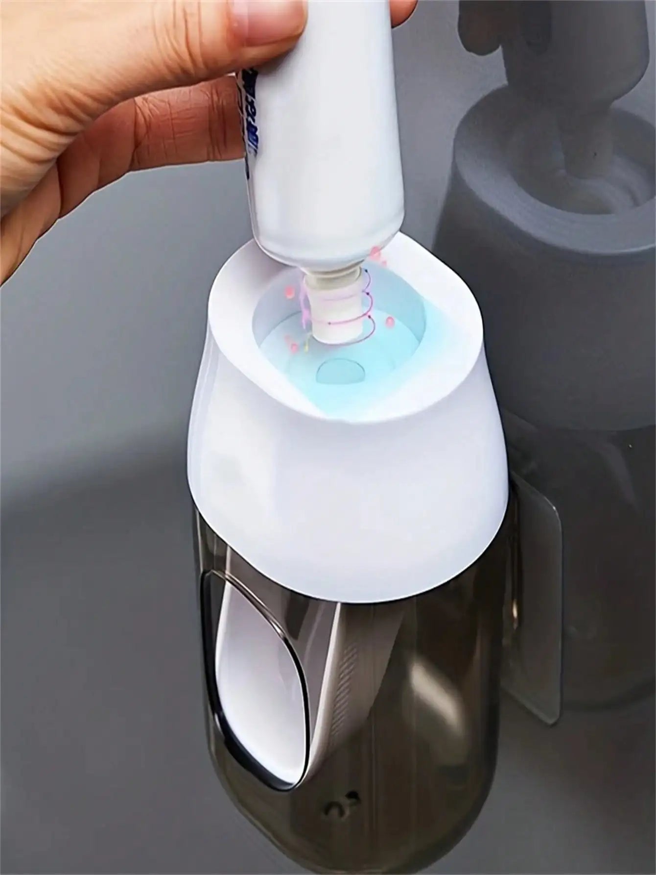 2Pcs Use This Automatic Hands - Free Toothpaste Dispenser and - AURA