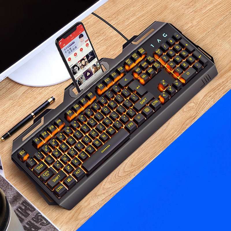 Mechanical Feel Gaming Keyboard - AURA