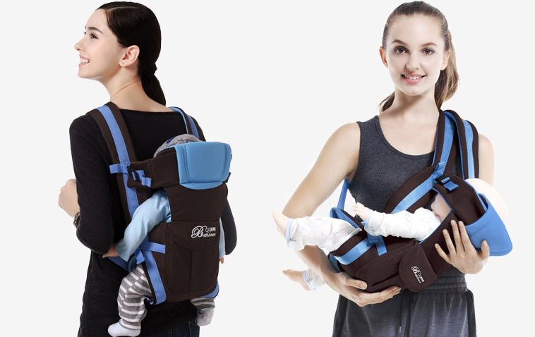 Double Shoulder Baby Carriers Mother and Child Travel Supplies - AURA