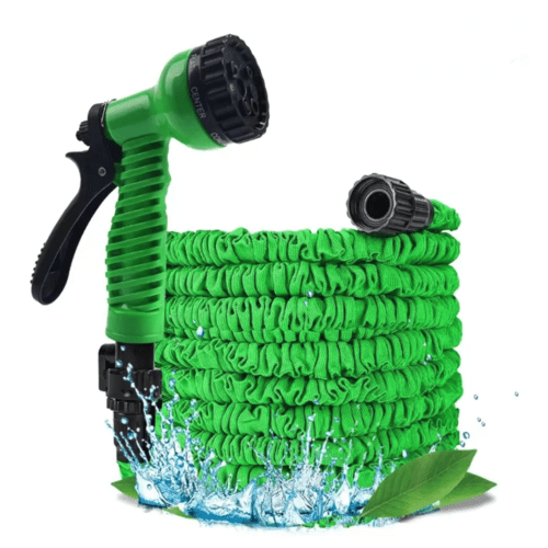 Expanding Expandable Flexible Garden Water Hose w Spray Nozzle 25, 50, - AURA