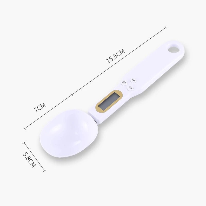 Mini Spoon Scale Digital Kitchen Scale Electronic LCD Food Scale 0.1 - 500g - AURA