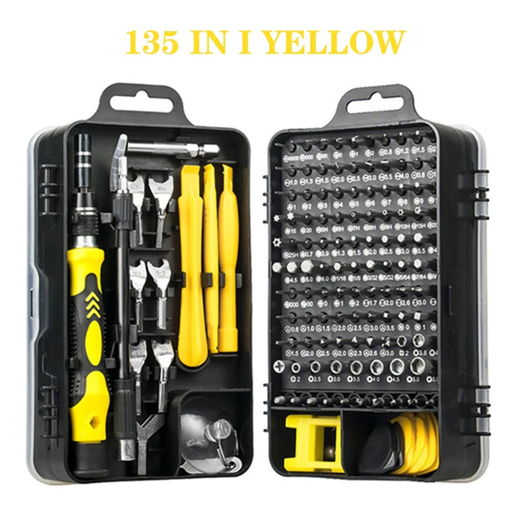 Screwdriver Set Magnetic Torx Phillips Screw Bit Kit WOZOBUY With Electrical Driver Remover - AURA