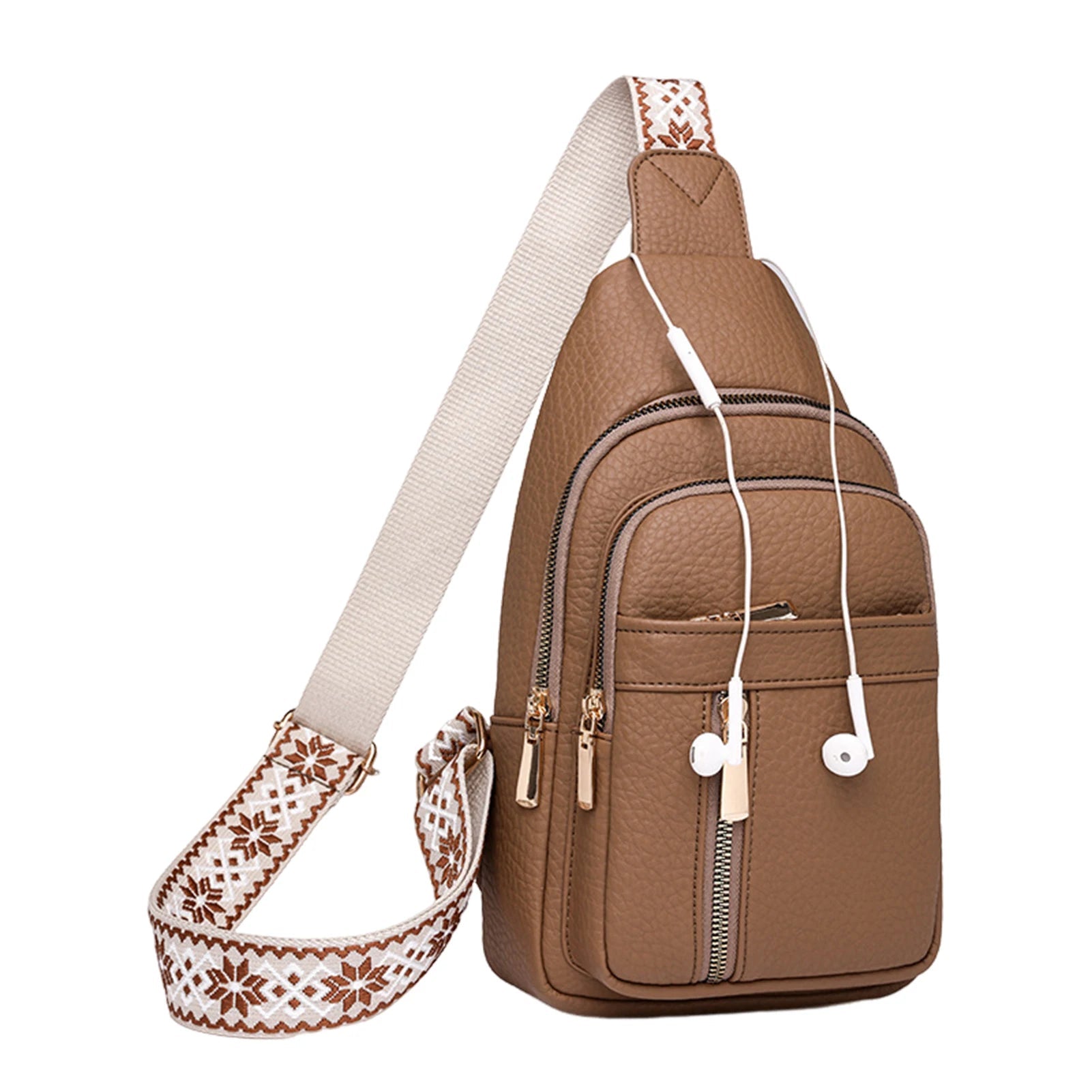 Anti - Theft Cross - body Bag Fashion Travel Sling Chest Bag - AURA