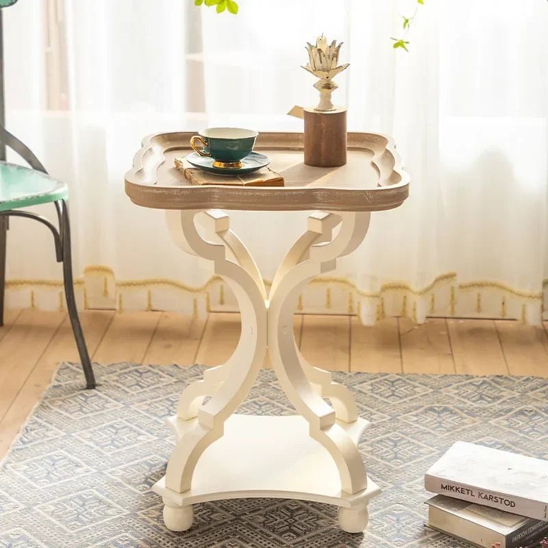 Farmhouse end Table, Cocktail Table Set - AURA