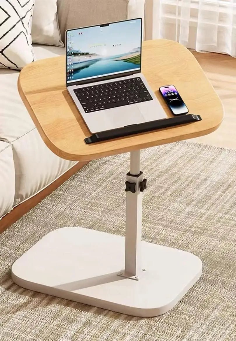 Dormitory Bedside Table Household foldable Mobile Lift Computer Desk - AURA