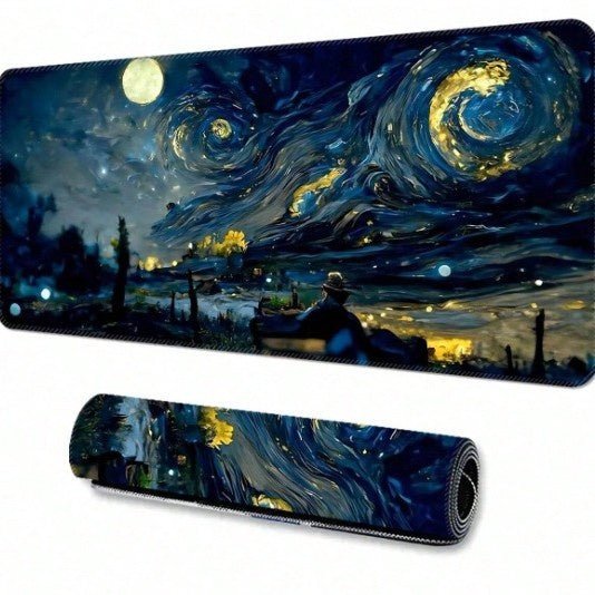 Oversized Popular US Dollar Pattern Office Mouse Mat Thickened - AURA