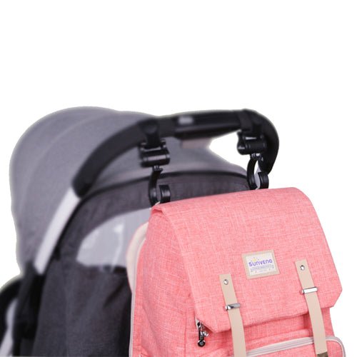 Canvas Diaper Bag Travel Backpack - AURA