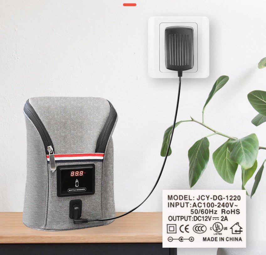 Car USB Baby Bottle Warmer Portable Travel Breast Milk Warmer - AURA