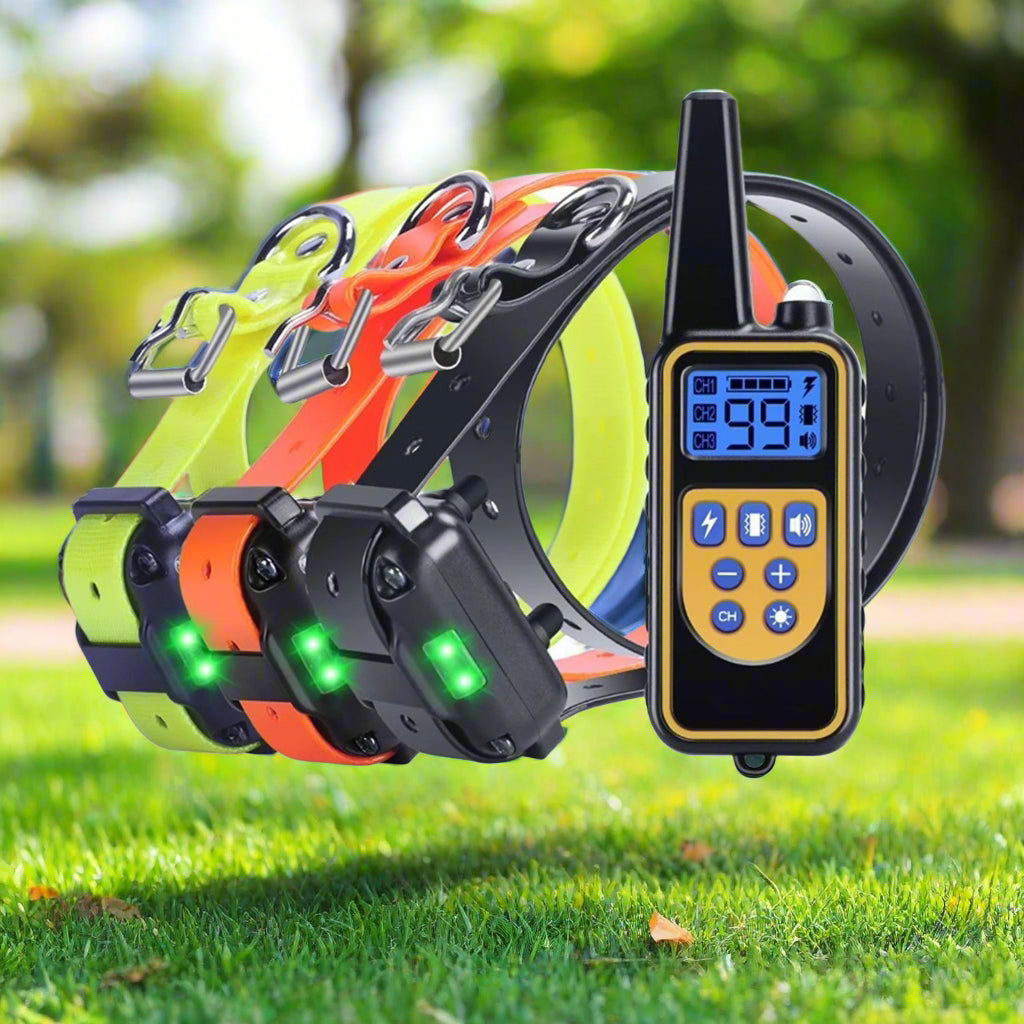 800m Electric Dog Training Collar Anti - barking Device - AURA