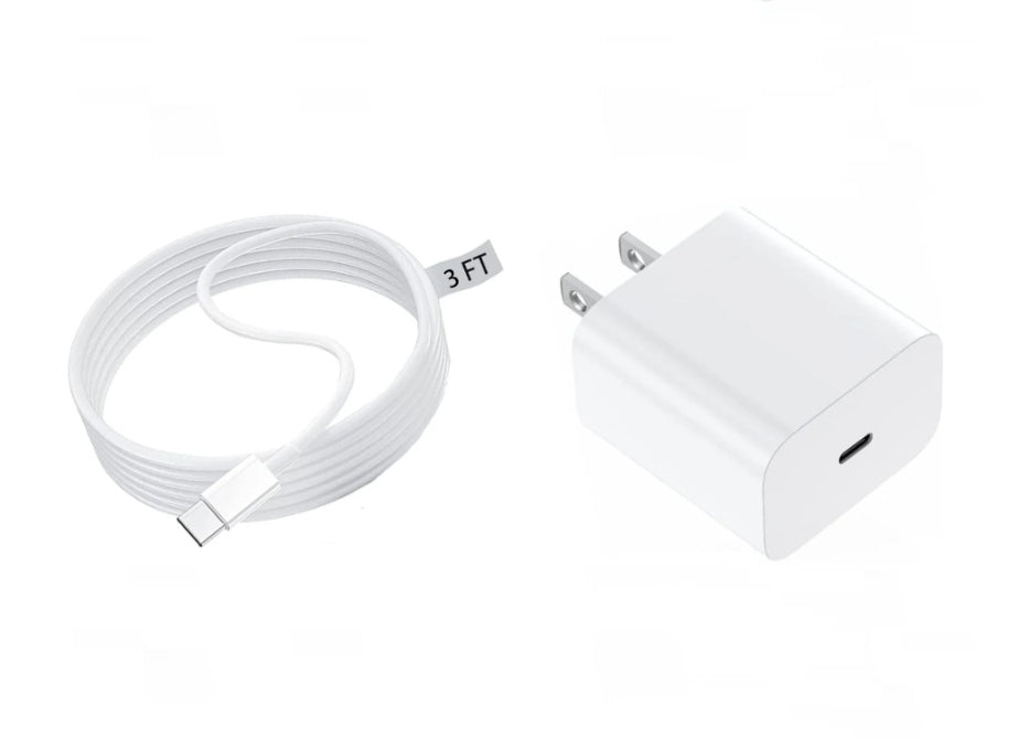 Phone Charger, Cube Phone Charger Travel 2Pack 6FT Lightning Cable - AURA
