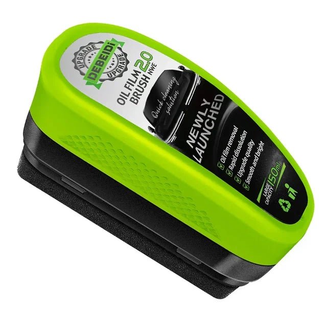 Car glass oil film wipe, front windshield side window - AURA