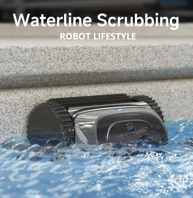 Wireless Robotic Swimming Pool Cleaner WYBOT C1 APP Control Clean Floor - AURA