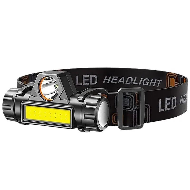 Rechargeable COB LED USB Headlamp Strong Magnetic Powerful Headlight - AURA
