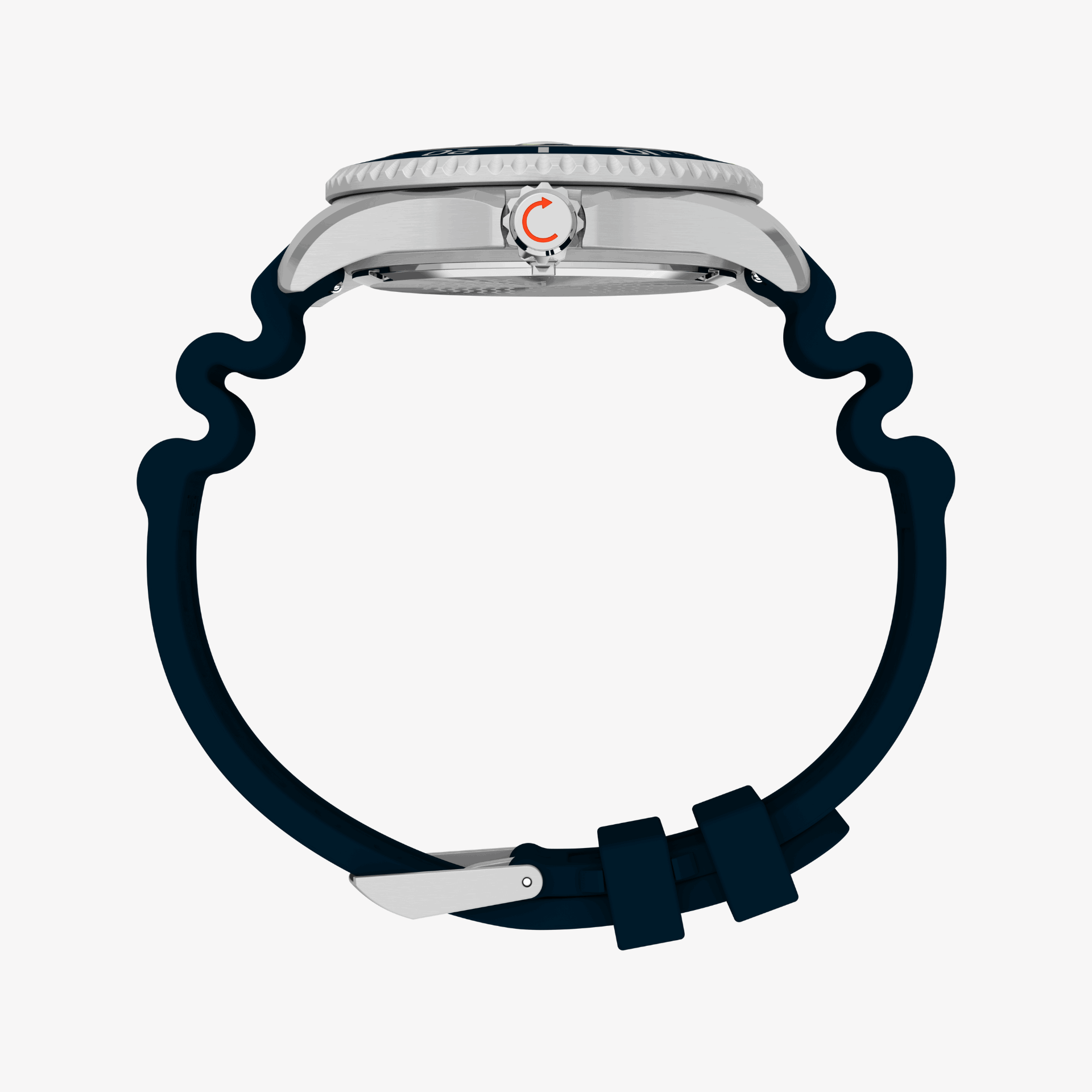 TIMEX Men's Silver/Blue Stainless Steel Watch | TW2W81500 - AURA