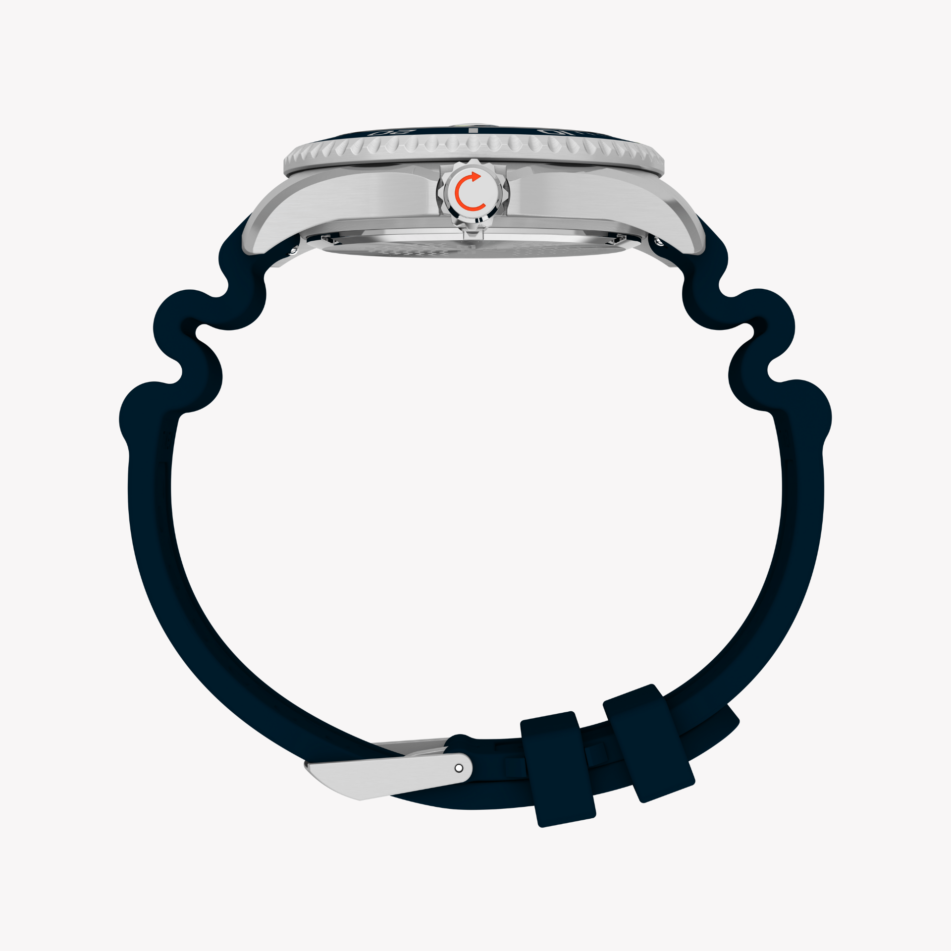 TIMEX Men's Silver/Blue Stainless Steel Watch | TW2W81500 - AURA