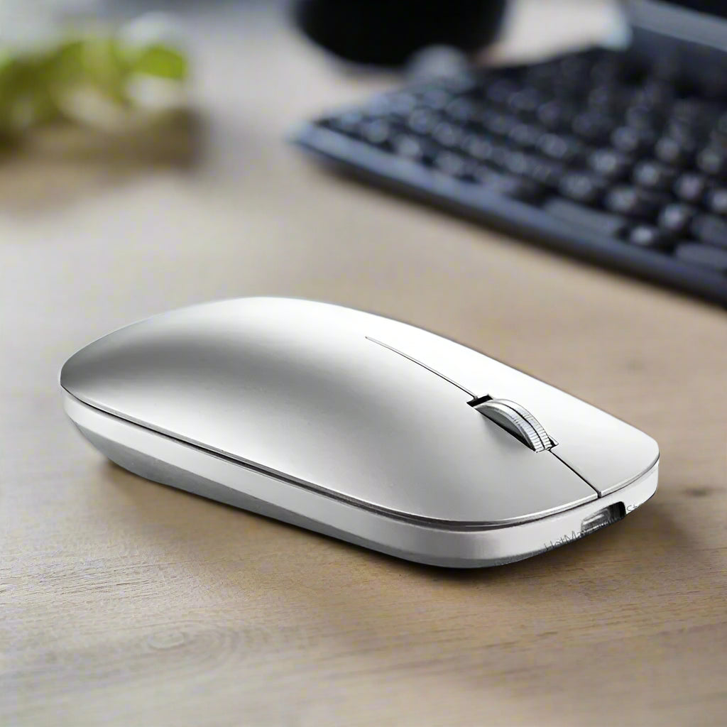 Xiaomi Bluetooth Wireless Mouse Dual Mode DPI Adjustable 2.4G Type - C - AURA