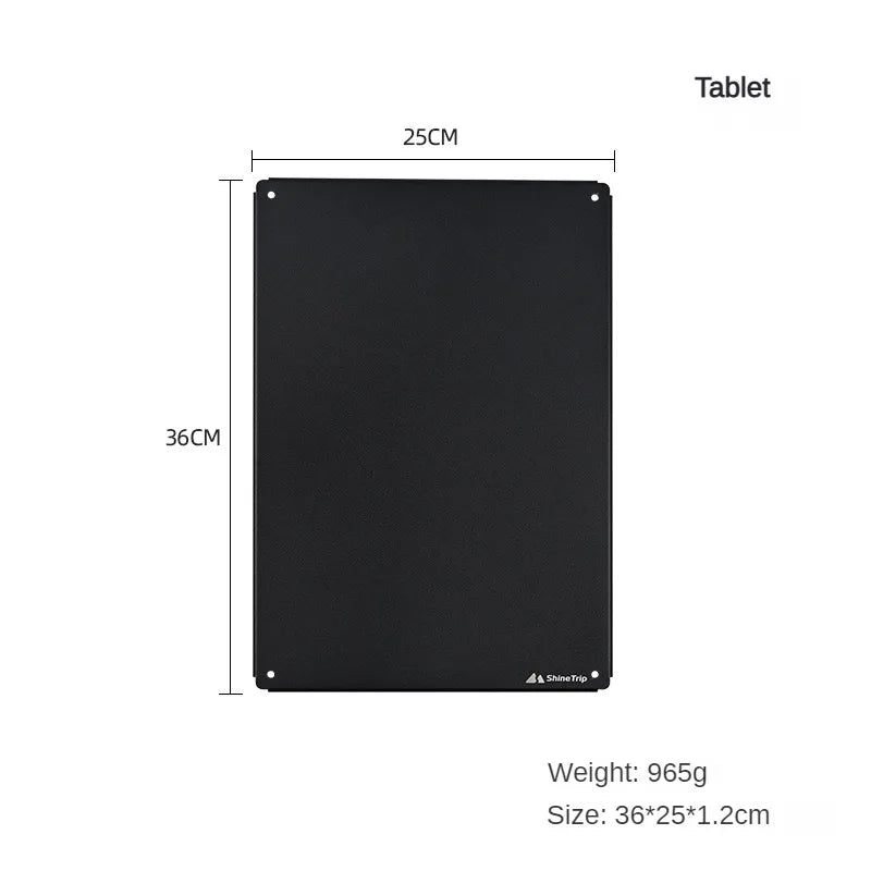 Folding Camping Tables Portable IGT Carbon Steel Ultralight Nature Hike Table - AURA