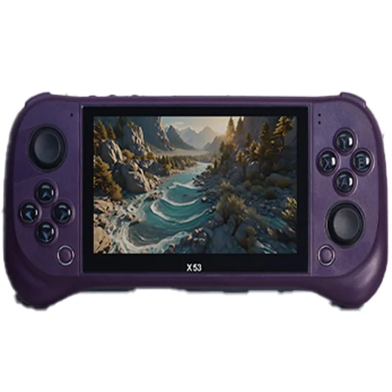 Children's Game Console X53 Handheld Game Console HD 5.1 Inch - AURA
