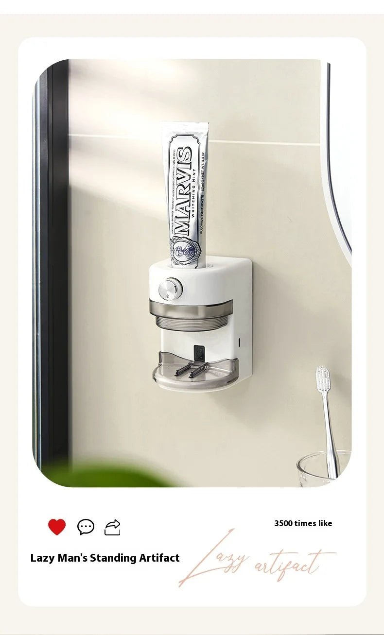 Wall Mounted Automatic Toothpaste Dispenser Adjustable - AURA