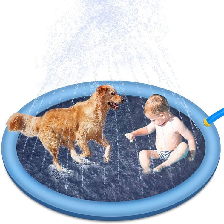 Non - Slip Splash Pad For Kids And Pet Dog Pool - Summer - AURA