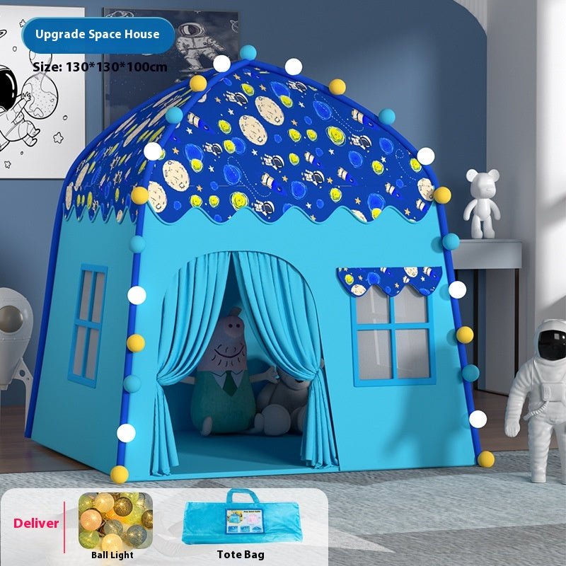 Girls' Separate Room Sleeping Beauty Castle Boys' Outdoor Tent Toy House - AURA