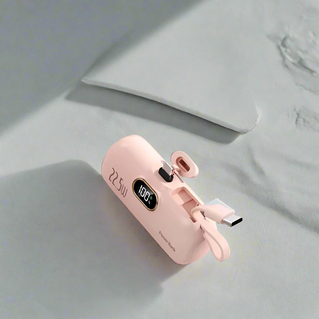 Xiaomi 30000mAh Capsule Power Bank Fast Charge Portable Mobile Power Supply - AURA