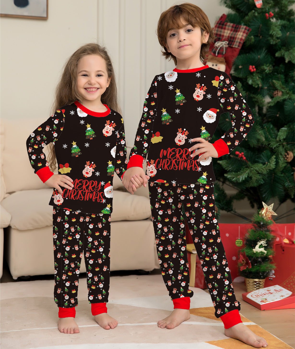 Family Christmas Matching Pajamas Set Christmas Pajamas - AURA