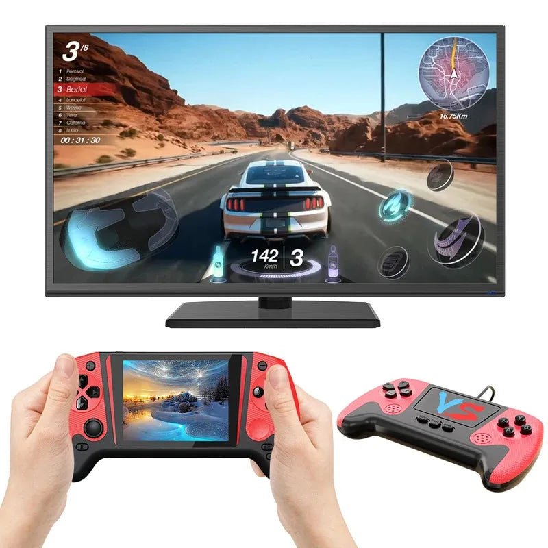 Gaming Console 3.5inch LCD Screen Built - in 500 Games Nostalgic Game Console - AURA