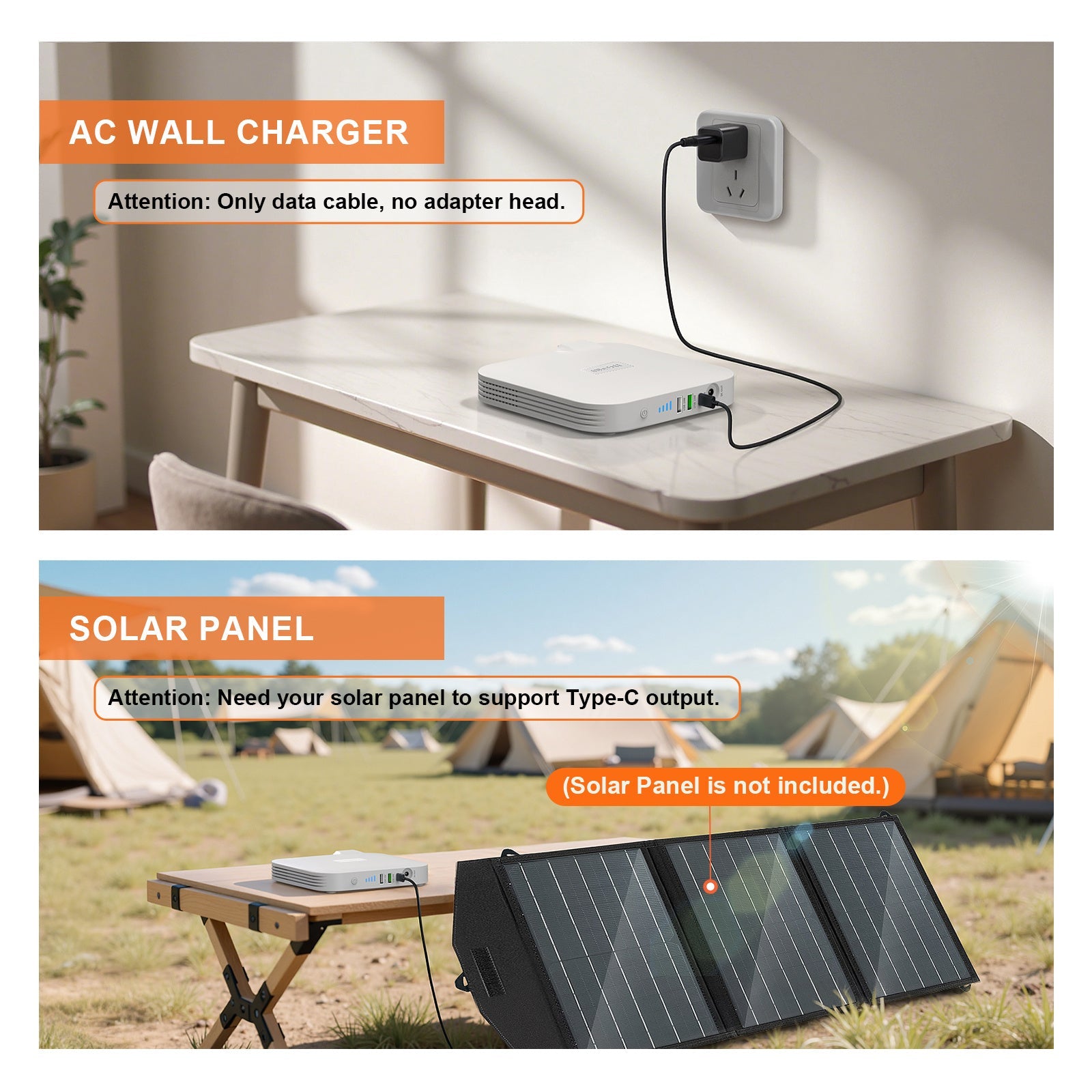 Portable Power Station,100W 88.8Wh 24000mAh Powerbank - AURA