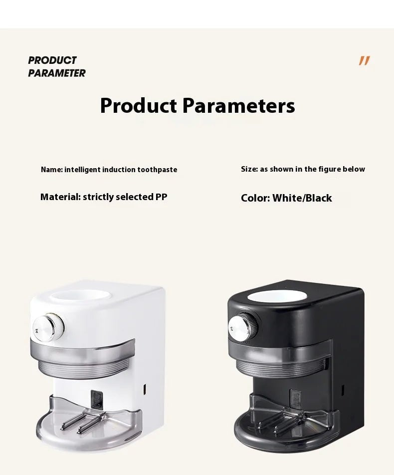 Wall Mounted Automatic Toothpaste Dispenser Adjustable - AURA