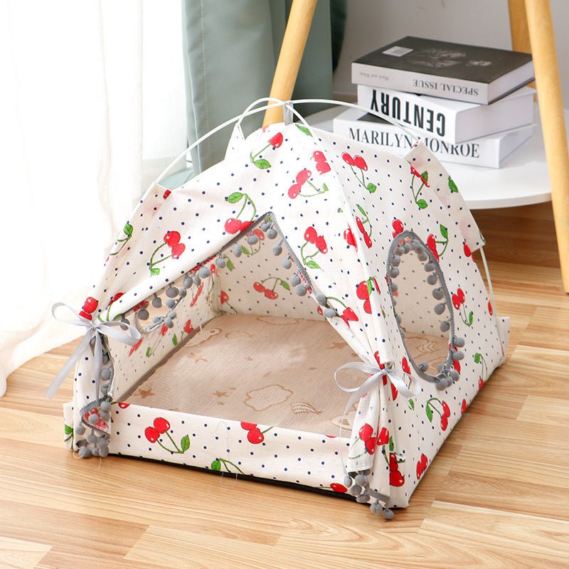 Cat Tent Cat Cat House Enclosed Pet Bed - AURA