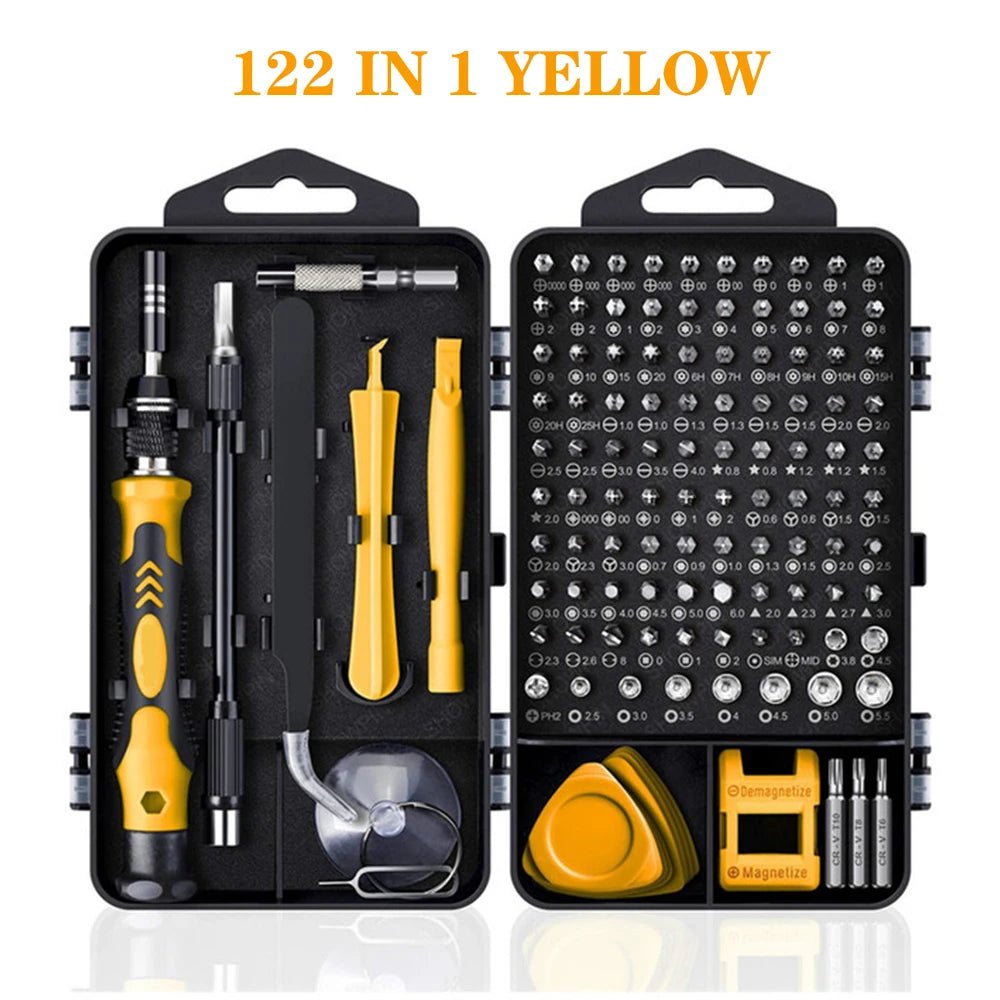 Screwdriver Set Magnetic Torx Phillips Screw Bit Kit WOZOBUY With Electrical Driver Remover - AURA