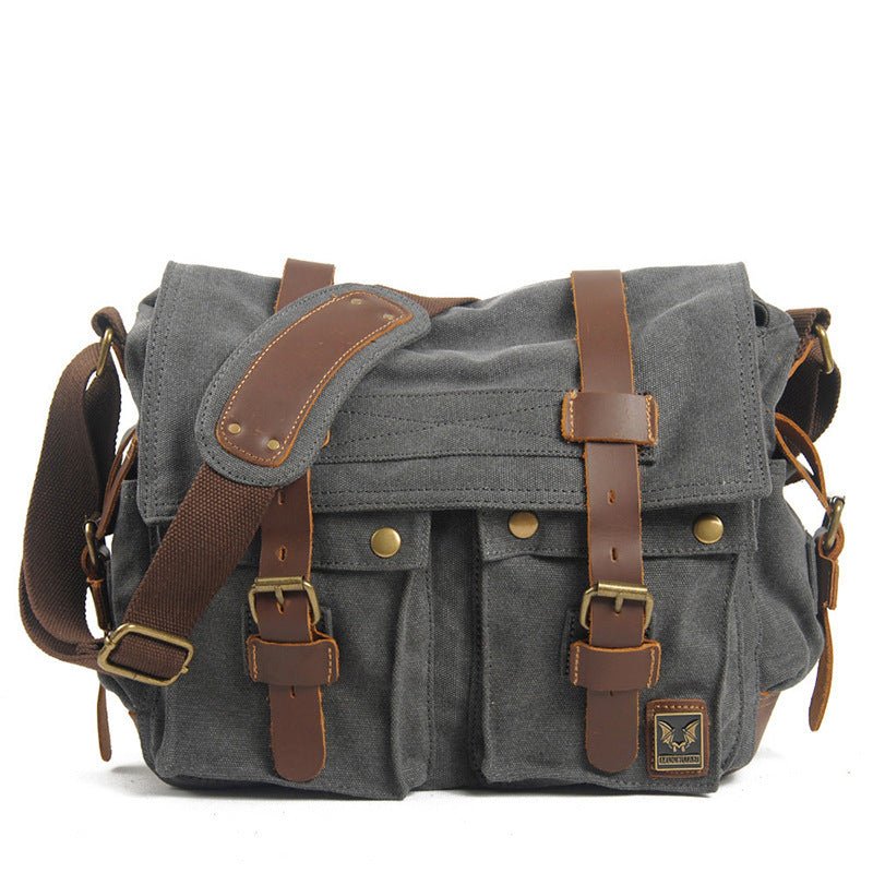 Men's And Women's Messenger Bags Horizontal Square Type - AURA