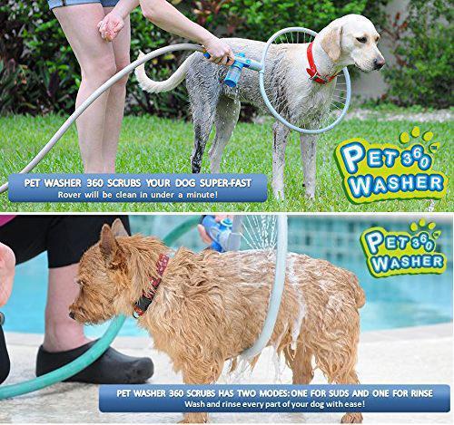 Fully automatic 360 degree pet supplies bath ring - AURA