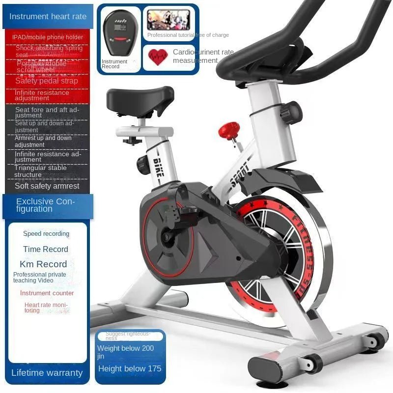 OVOZI Spin Bike Home Fitness Equipment Gym - AURA