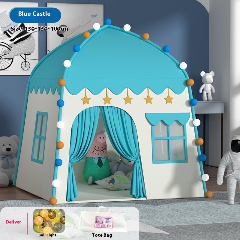 Girls' Separate Room Sleeping Beauty Castle Boys' Outdoor Tent Toy House - AURA