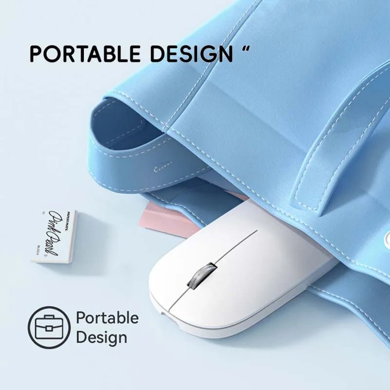 Xiaomi Bluetooth Wireless Mouse Dual Mode DPI Adjustable 2.4G Type - C - AURA
