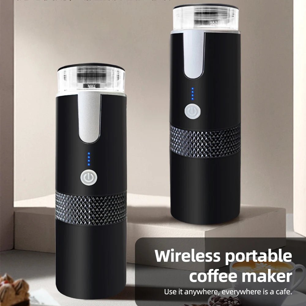 Portable Electric Espresso Coffee Maker Machines 6oz Single Serve with Cup Coffee - AURA