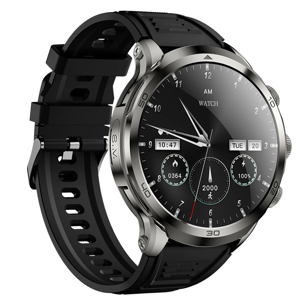 H19 4G Sim Card Smart Watch 3+32GB Memory 1.95inch Large Battery HD Video Call - AURA