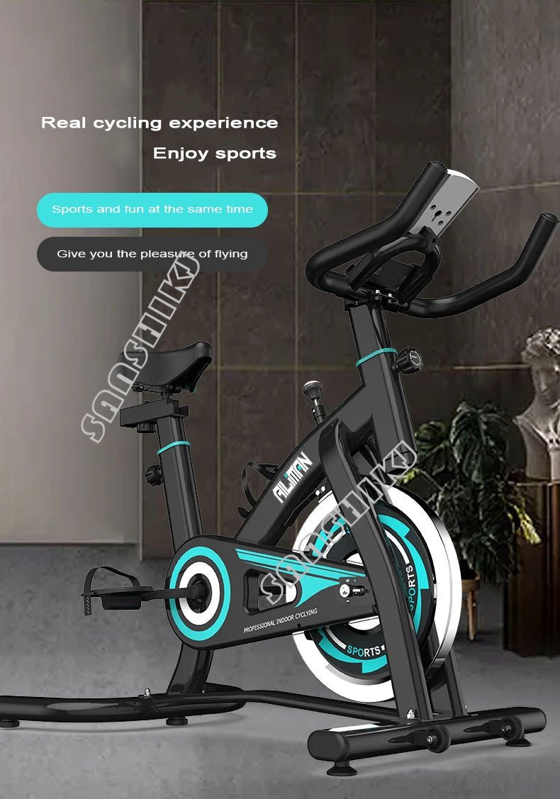 Indoor Fitness Spinning Bike with Bluetooth - AURA