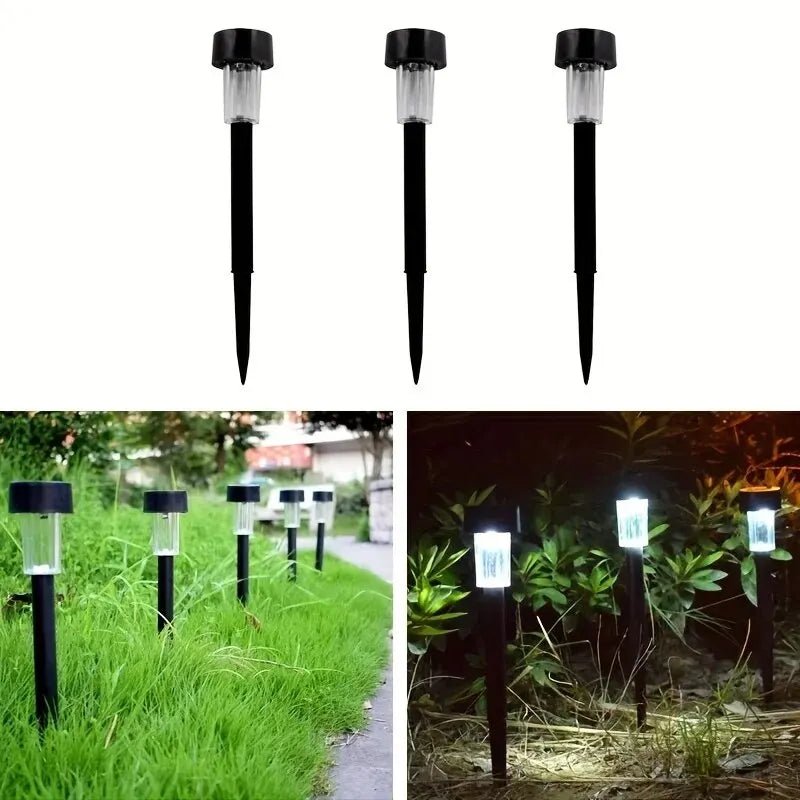 12 Pack Solar Outdoor Lights Solar Garden Light LED Landscape Lighting Waterproof - AURA