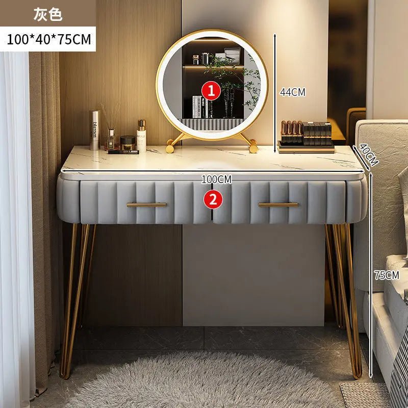 Nordic dressing table bedroom modern simple Internet celebrity ins style dressing table - AURA