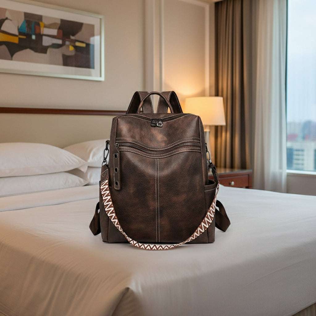 Ins Internet Celebrity Minimalist Large Capacity Versatile Backpack - AURA