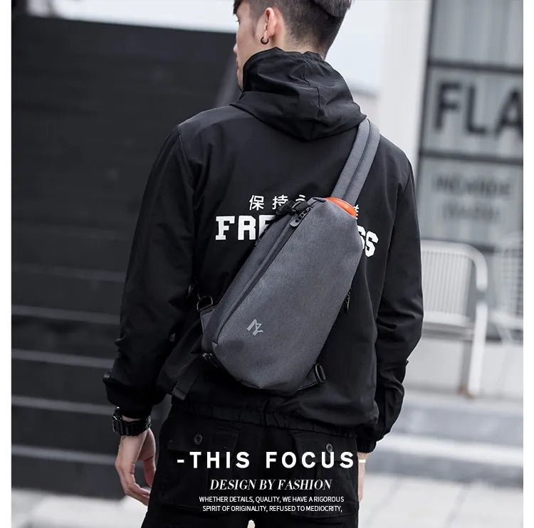 Multifunction Sling Bag Chest Bags for Men Fashion - AURA