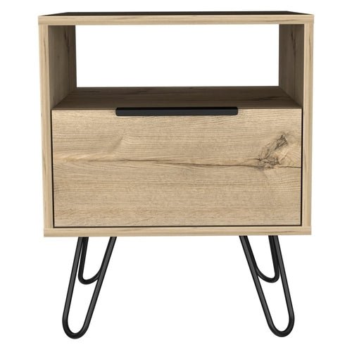 22" Oak Wood Nightstand - AURA