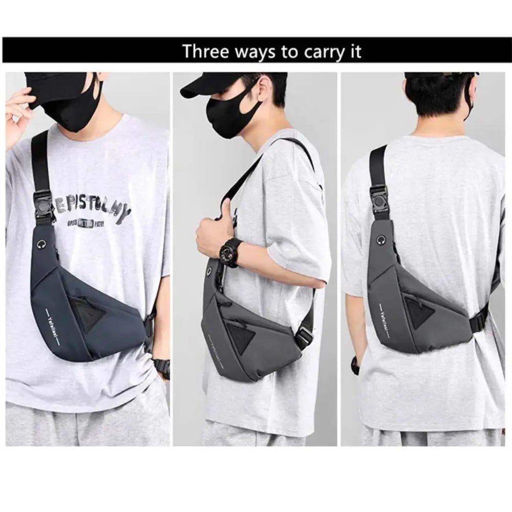Men Sling Chest Bag 2024 Anti Theft Mini Travel Bag - AURA