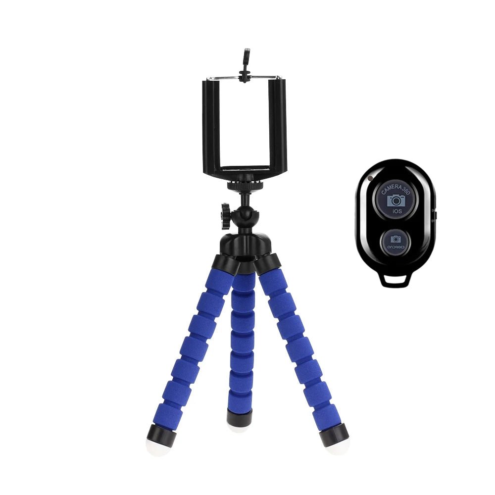 Tripods Tripod For Phone Mobile Camera Holder Clip Smartphone Monopod Tripe Stand - AURA